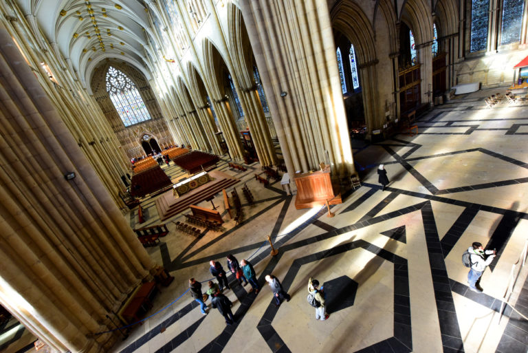 Image of inside York Minster